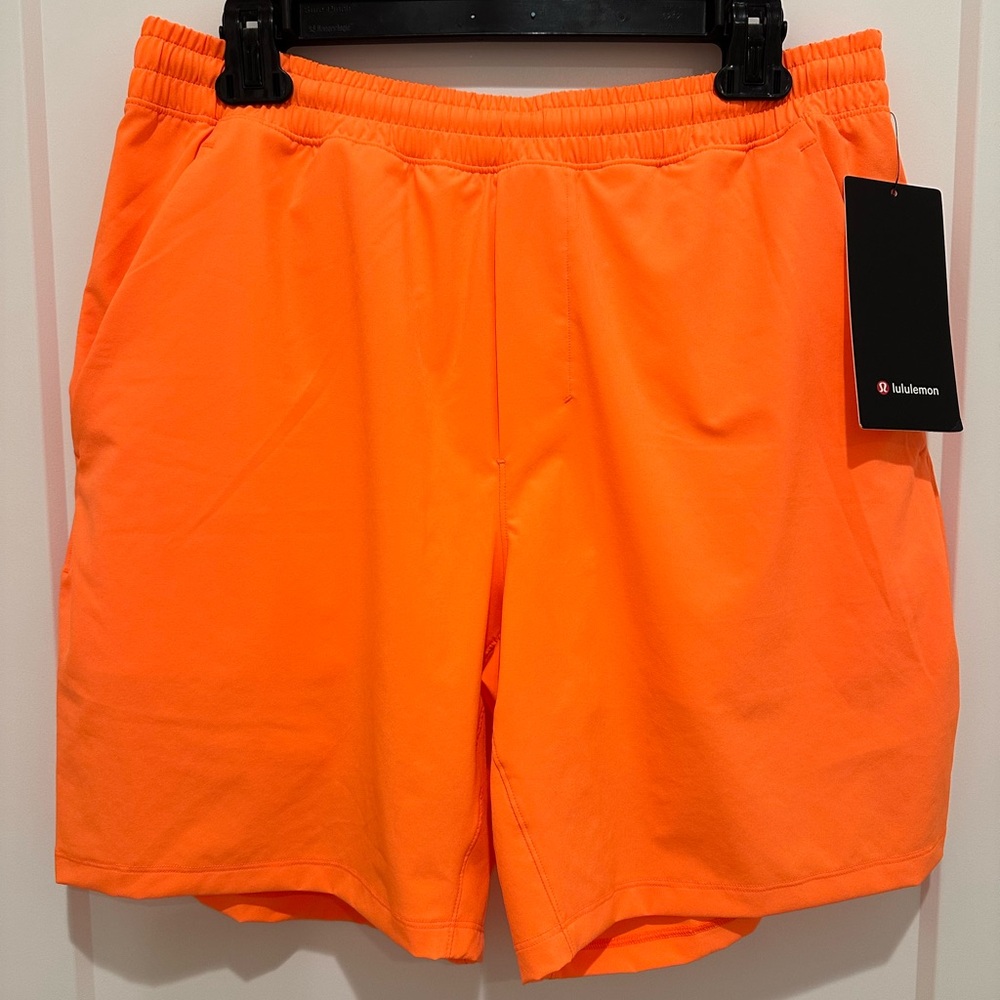 Men’s lululemon Pace Breaker Lined Short 7” - Large - Highlight Orange - NWT